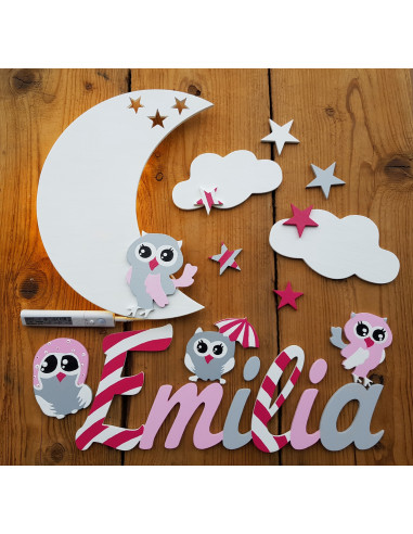 Lampka Księżyc 3 gwiazdki