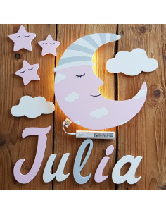 Lampka Księżyc z czapką 2