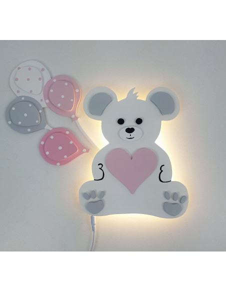 Lampka Miś z balonikami
