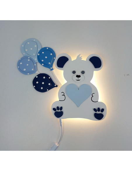 Lampka Miś z balonikami
