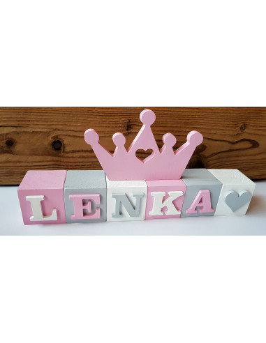 Klocki z imieniem dziecka Klocki z imieniem dziecka