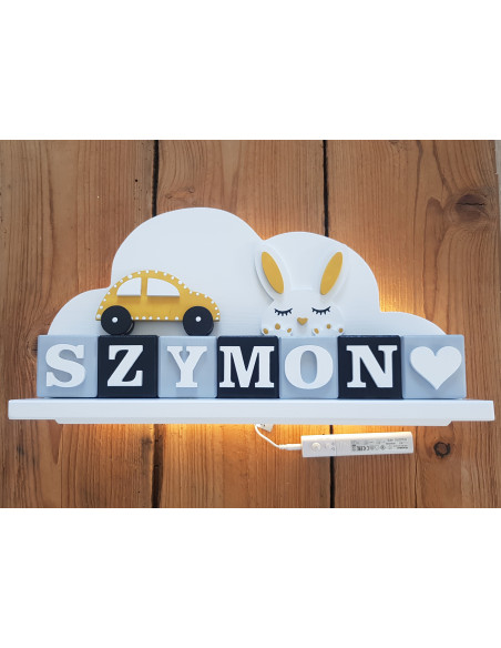 Klocki z imieniem dziecka