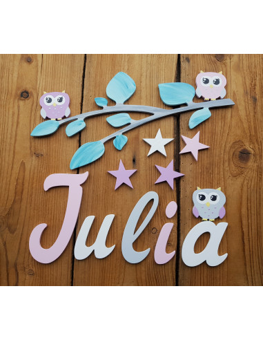 Literki ścienne z imieniem dziecka -... Literki ścienne z imieniem dziecka -...