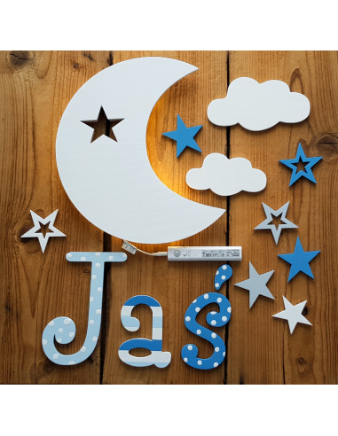 Literki ścienne z imieniem dziecka -... Literki ścienne z imieniem dziecka -...