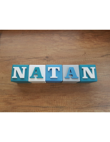 Klocki z imieniem dziecka Klocki z imieniem dziecka