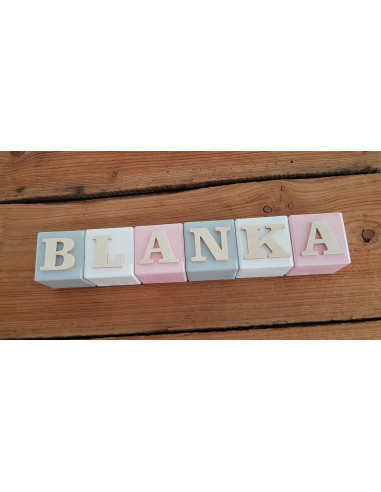 Klocki z imieniem dziecka Klocki z imieniem dziecka