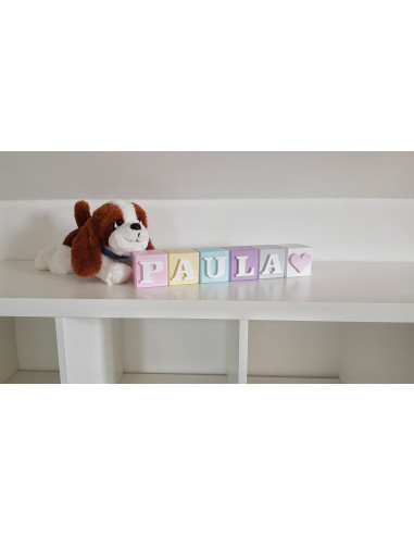 Klocki z imieniem dziecka Klocki z imieniem dziecka