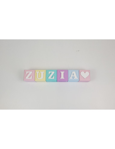 Klocki z imieniem dziecka Klocki z imieniem dziecka