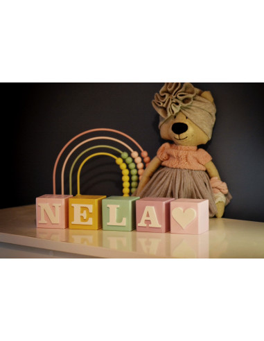 Klocki z imieniem dziecka Klocki z imieniem dziecka