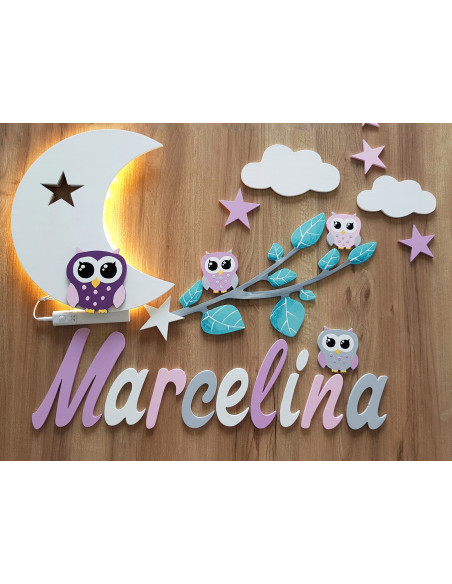 Zestaw z Księżyc z Sowami