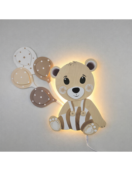 Lampka Miś z Balonikami